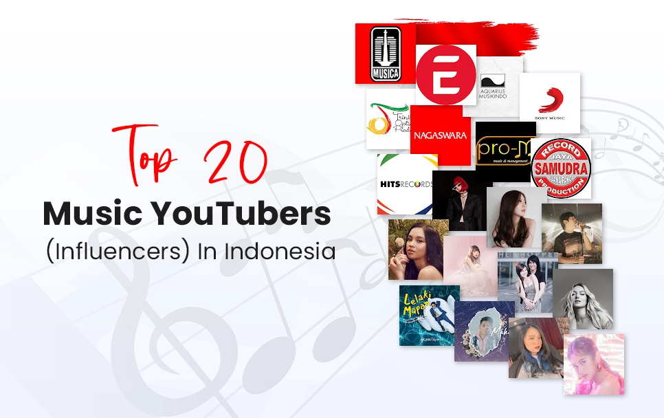 Top music YouTubers (Influencers) In Indonasia